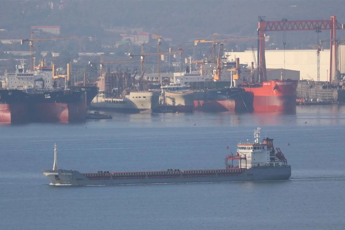 Ships collide in Turkey