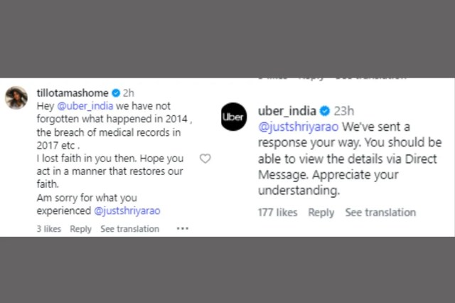 Shriya Rao instagram post