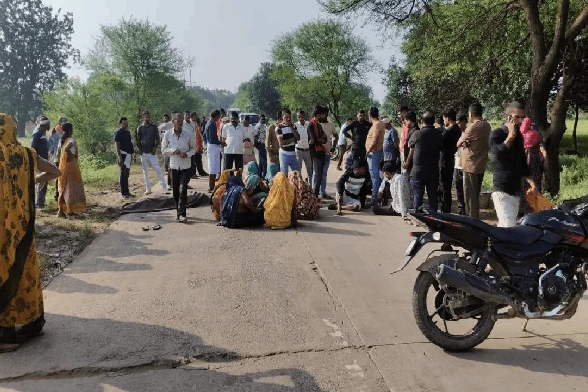 singrauli death case current marks family protest police reached late