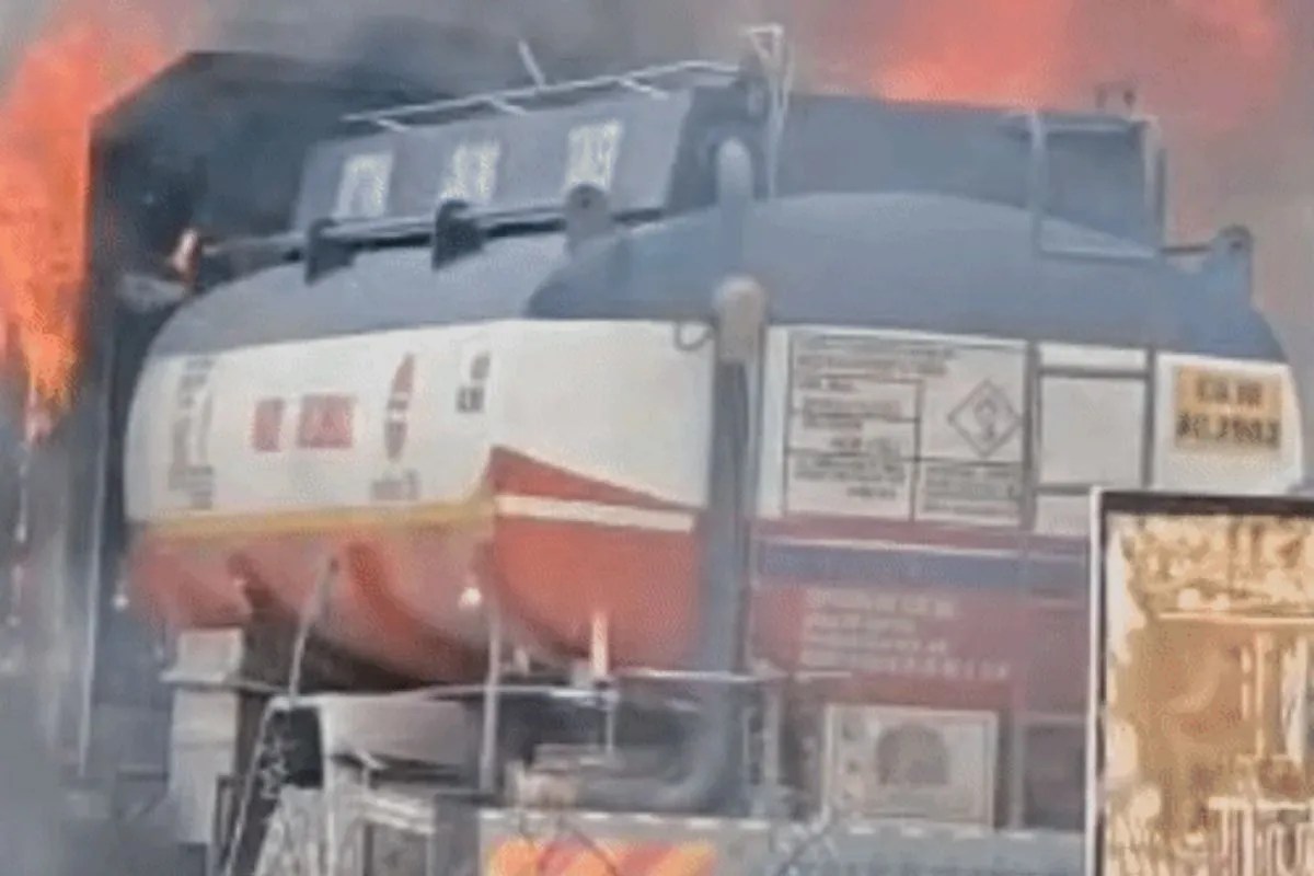 Korba Tanker Fire