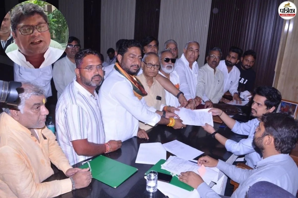 sriganganagar council bjp revolt over chairperson post