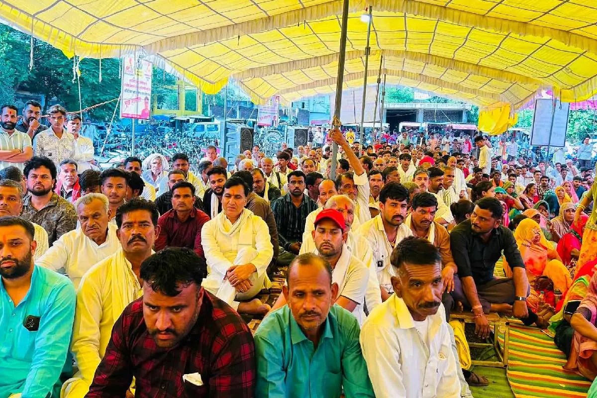 Rajgarh Suthalia Irrigation Project Protest: लिखित आश्वासन पर अड़े किसान, सातवें दिन भी नहीं टूटा अनशन, तीन किसानों की तबीयत बिगड़ी