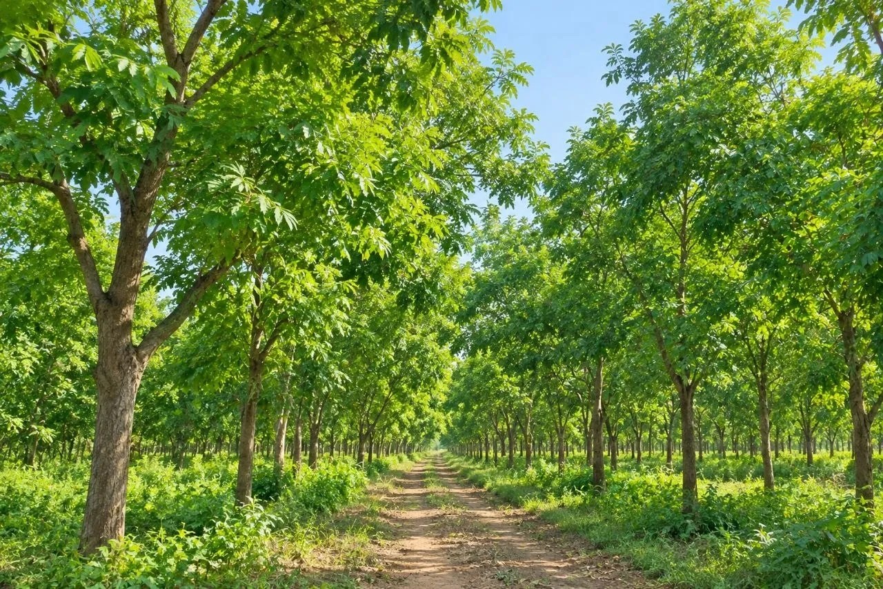 बंजर भूमि बनी हरियाली की पहचान