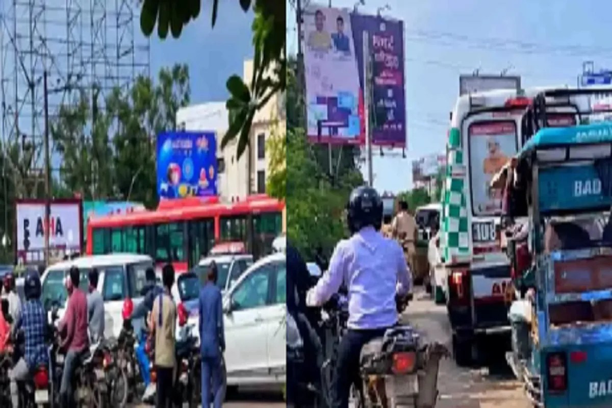 Raipur Traffic Jam
