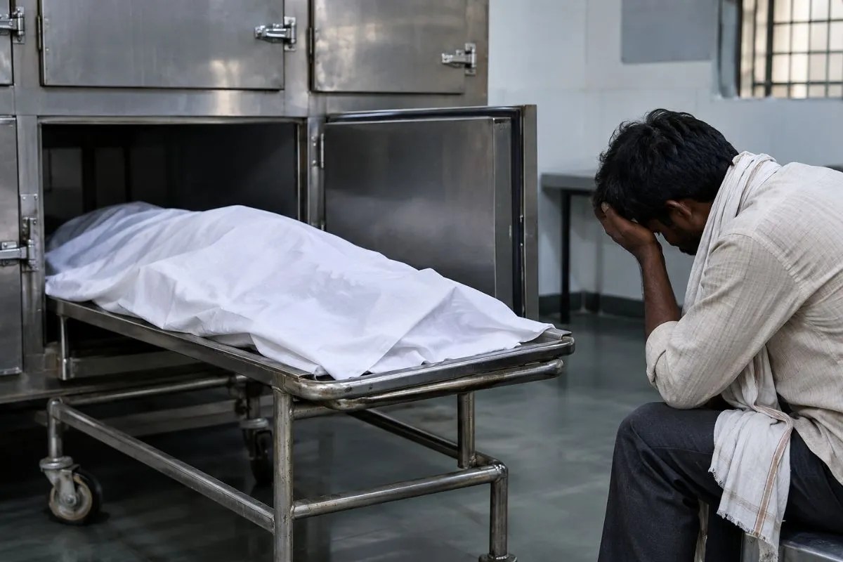 wife body lay in morgue for 7 days udaipur