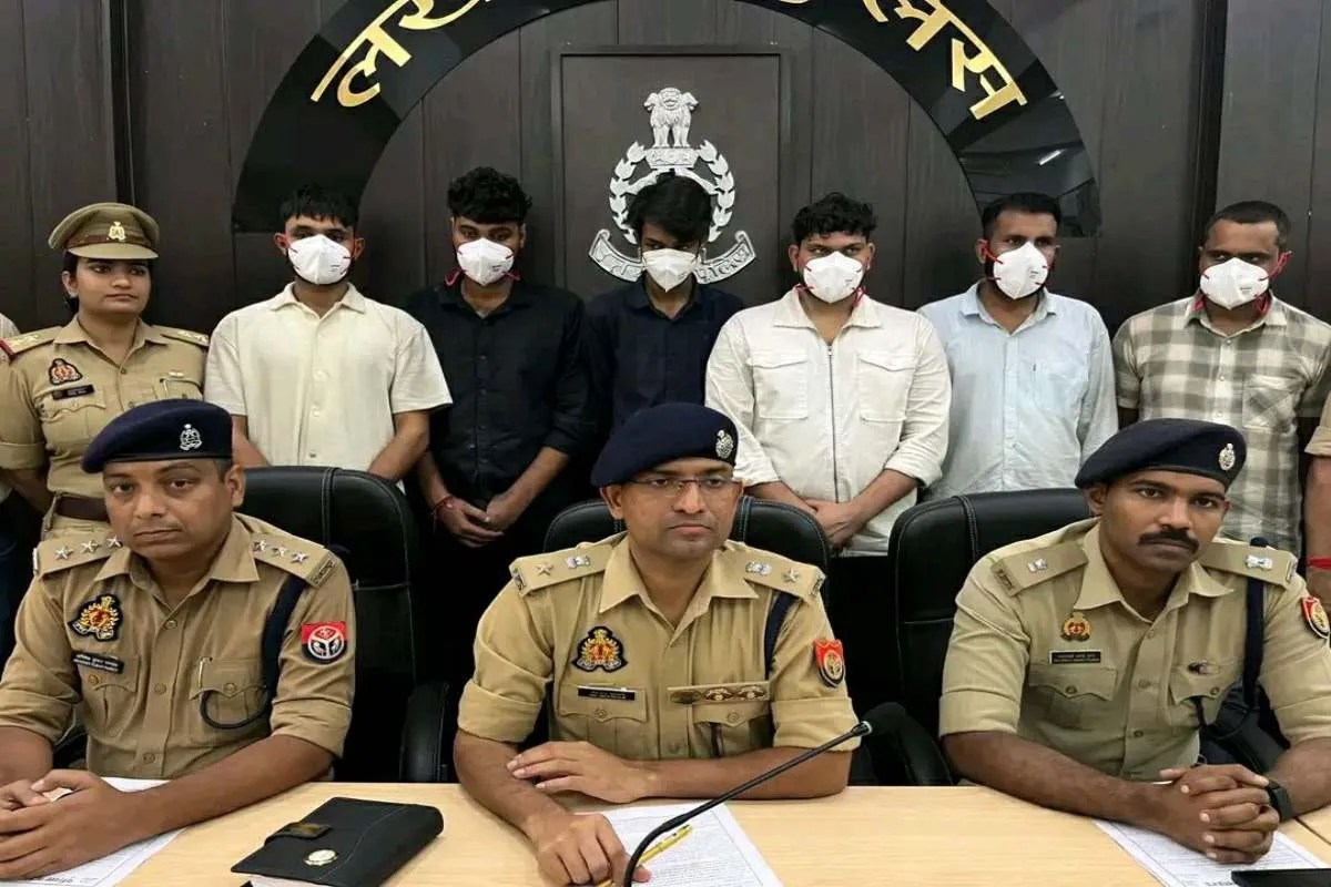 lucknow kidnapping case fake police officers ransom 13 lakh 6 arrested