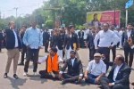 Lawyers Protest In Bhopal