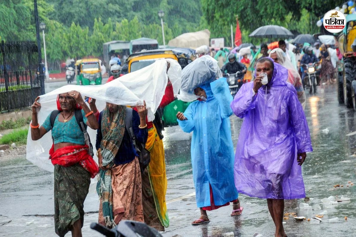 weather update 5 september bharatpur kota division heavy very heavy rain