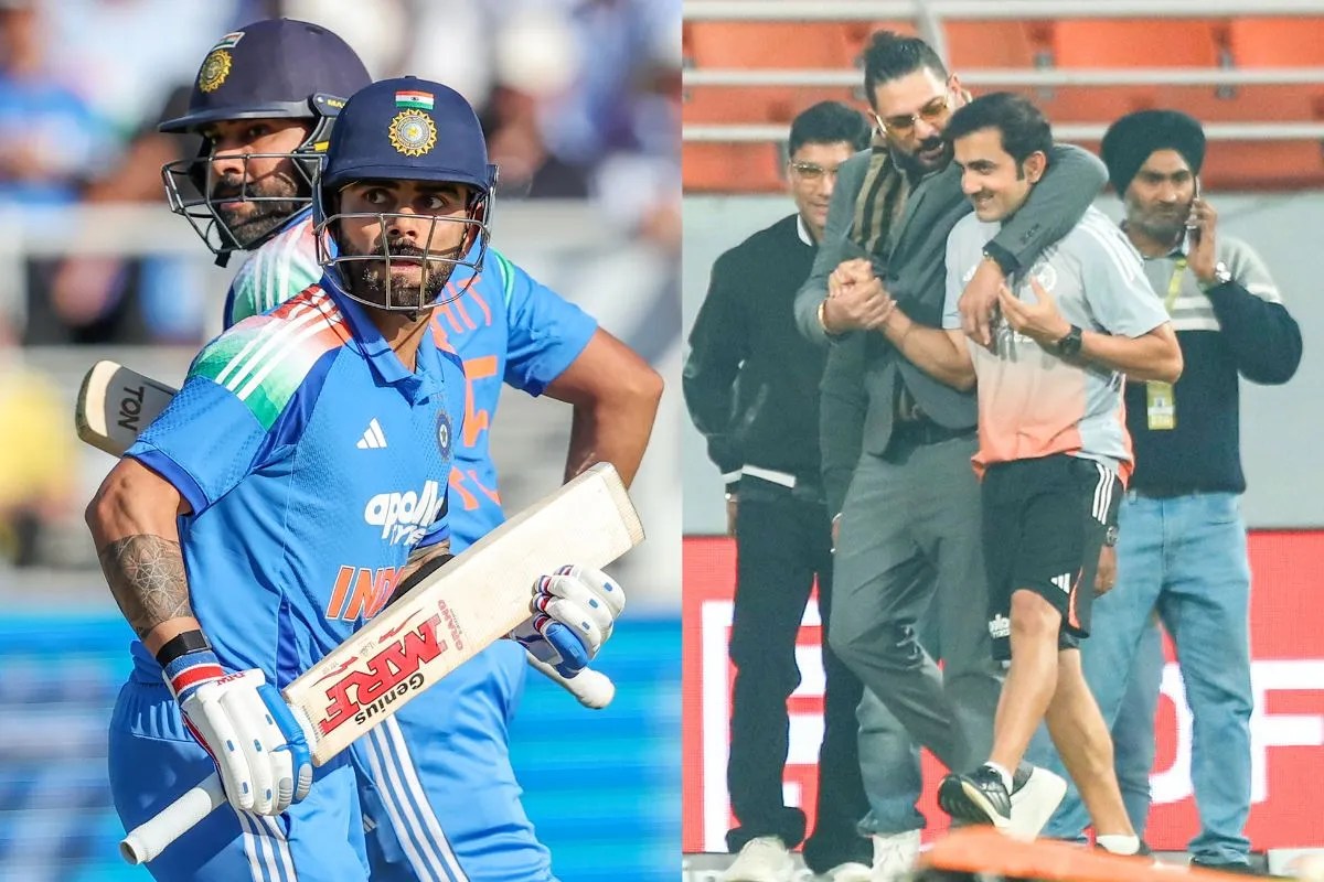 yuvraj singh, rohit sharma and virat kohli