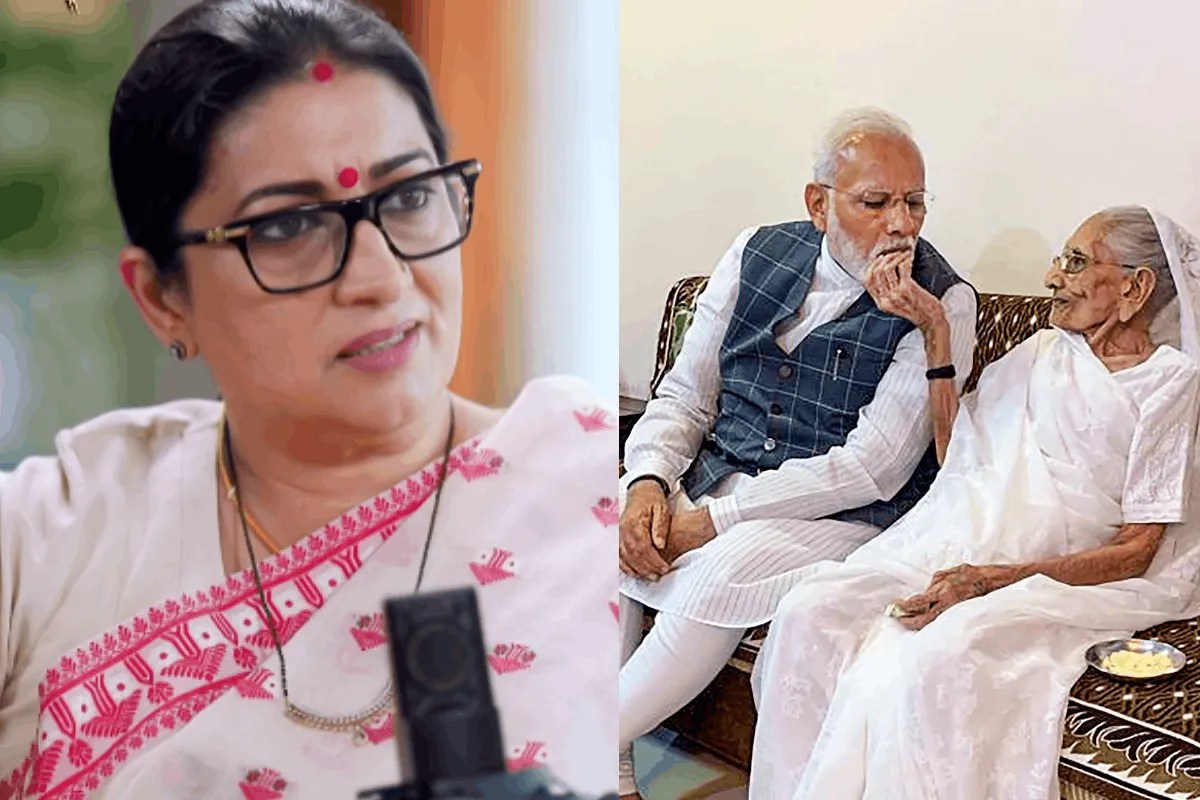 Smriti Irani Emotional On PM Modi