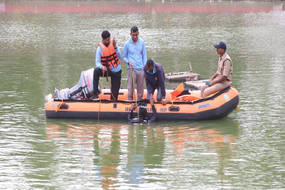 उज्जैन की एसडीआरएफ टीम भी नहीं ढूंढ पाई सोनू को