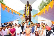 सरदार पटेल जयंती पर सीएम योगी (फोटो सोर्स : Ritesh Singh )