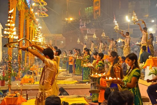 Ganga Aarti, Varanasi (फोटो सोर्स :file photo, Ritesh Singh )