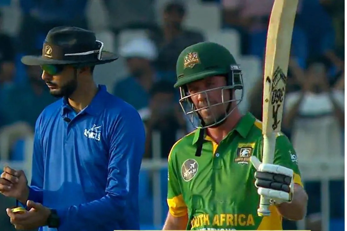 SA vs WI Champions: रिचर्ड ने 26 तो एबीडी ने 27 गेंदों पर ठोकी तूफानी फिफ्टी, साउथ अफ्रीका ने वेस्टइंडीज के सामने रखा 243 रन का लक्ष्य