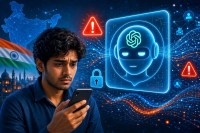 AI Cybersecurity Warning in India (AI Image )