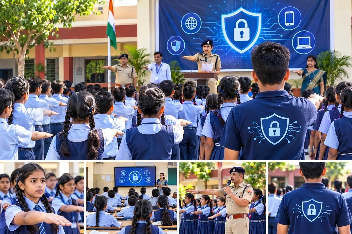 AI-generated-image-of-Cyber-Safety-Pledge-at-School