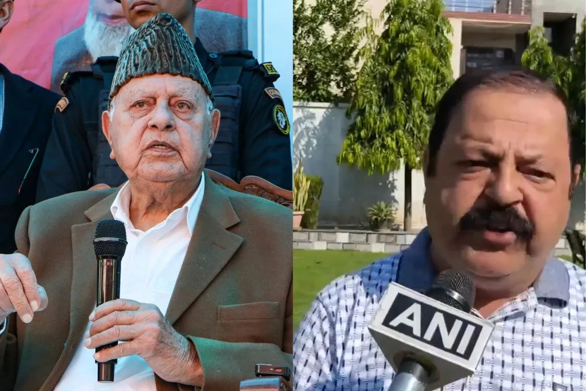Farooq Abdullah Controversy : फारूक अब्दुल्ला के बयान पर भड़के भाजपा नेता, बोले- सख्त से सख्त कार्रवाई हो