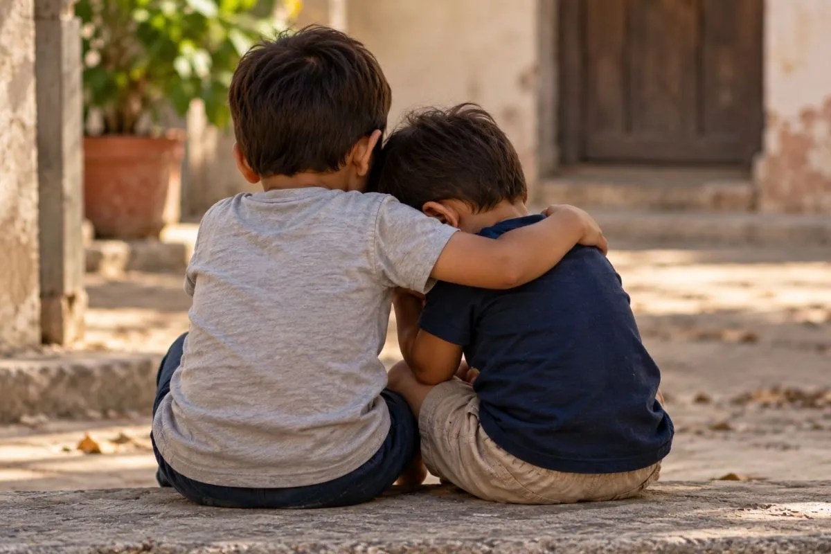 Ajmer children family crisis