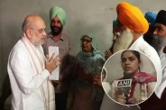 Amit Shah meets family