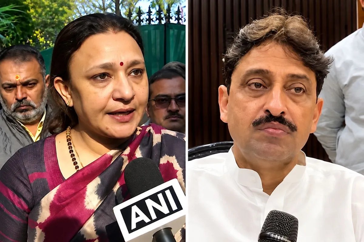Congress leader Aradhana Mishra imran masood
