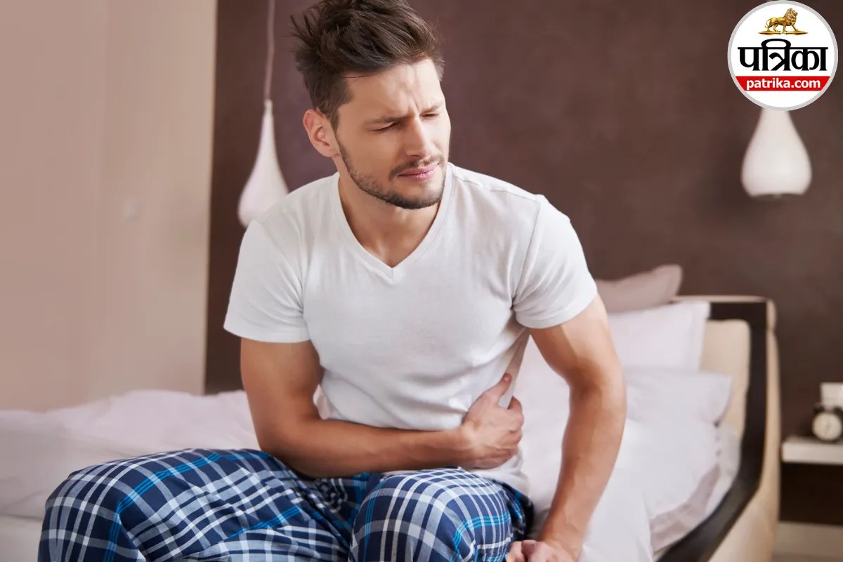 sick patient in signs of a severe bacterial infection