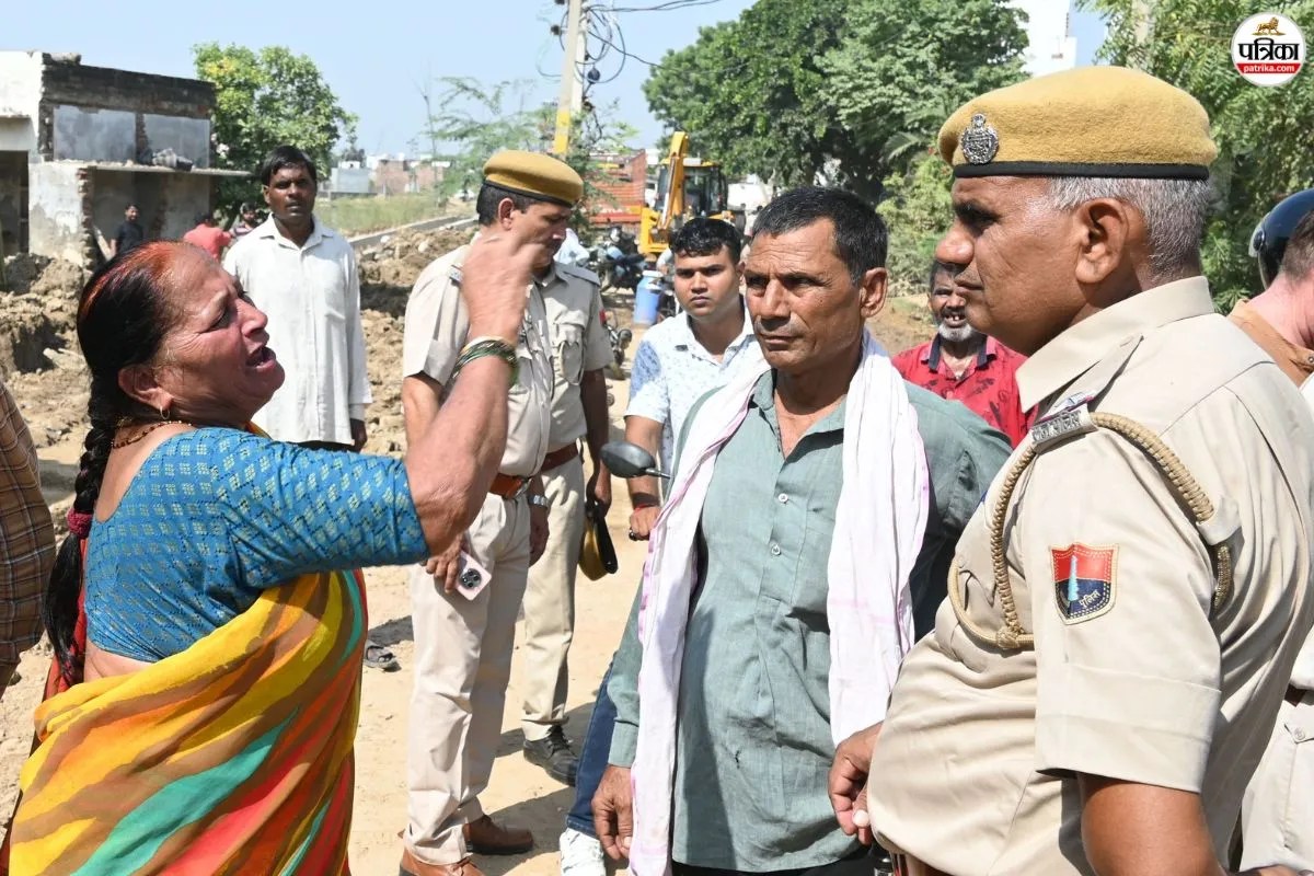Bharatpur drain controversy