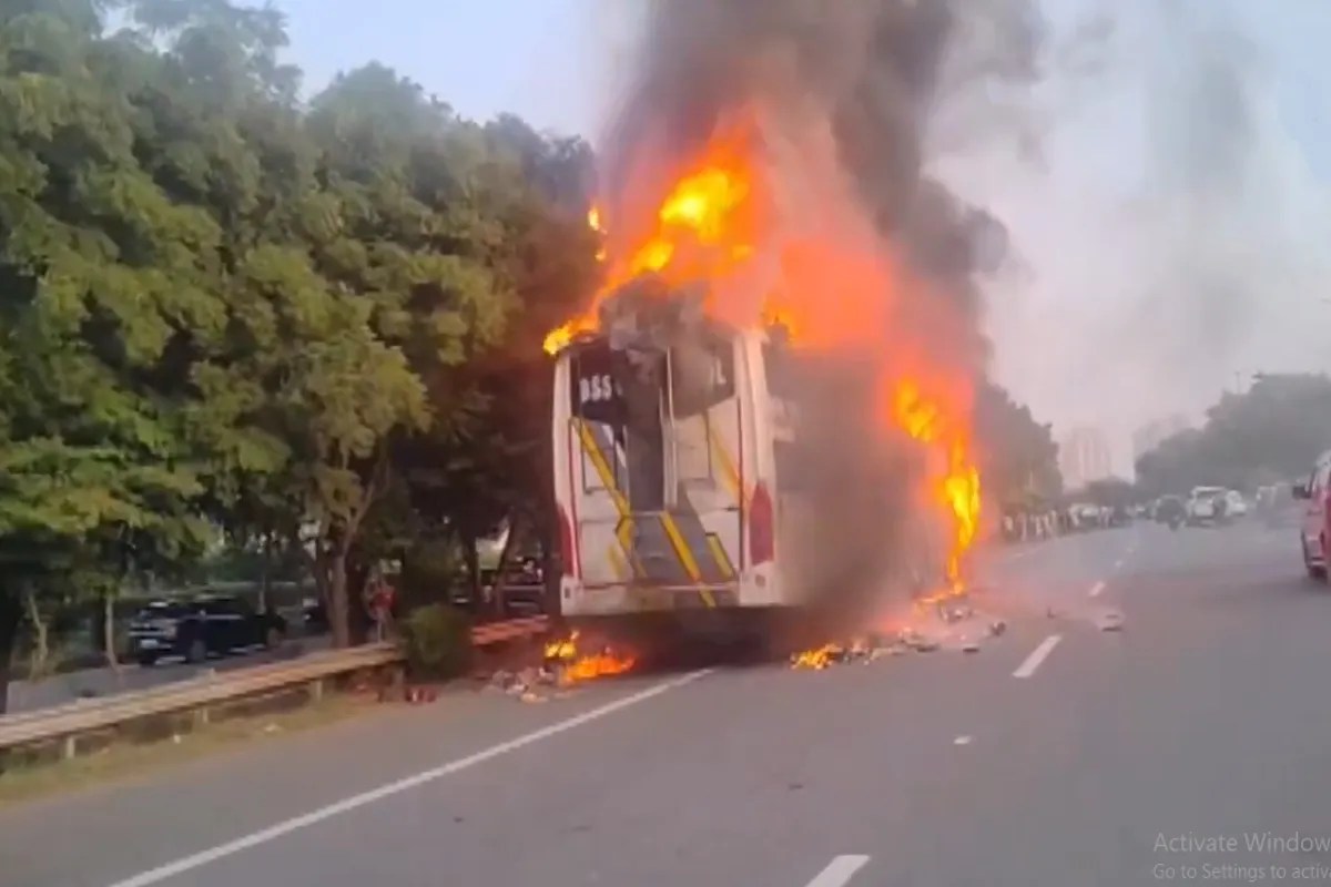 Bus Fire