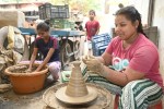 Clay Diya Making