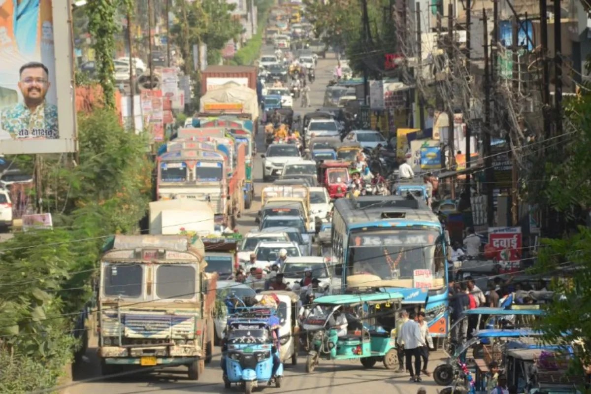 Raipur Traffic Jam