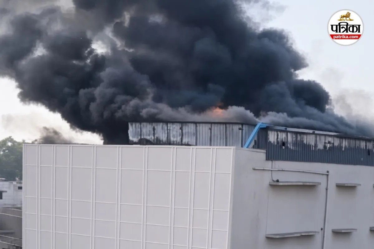 Raipur Market Fire