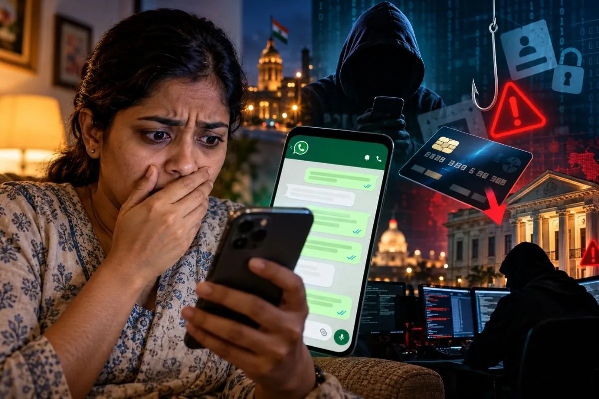 Cyber fraud on WhatsApp