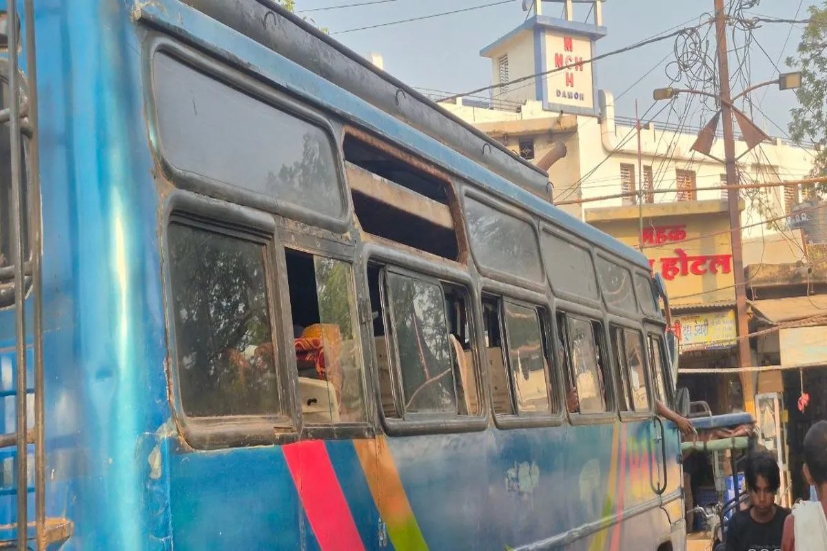 Damoh Bus Accident 2026