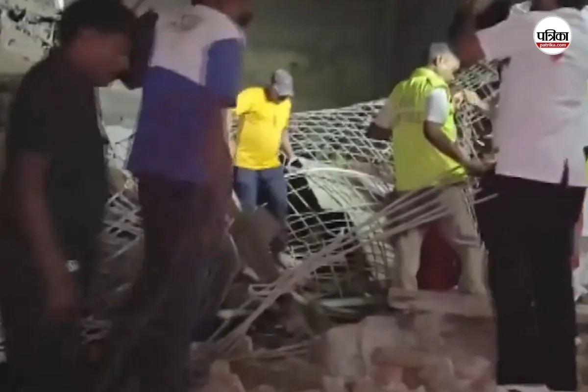 Delhi building collapse