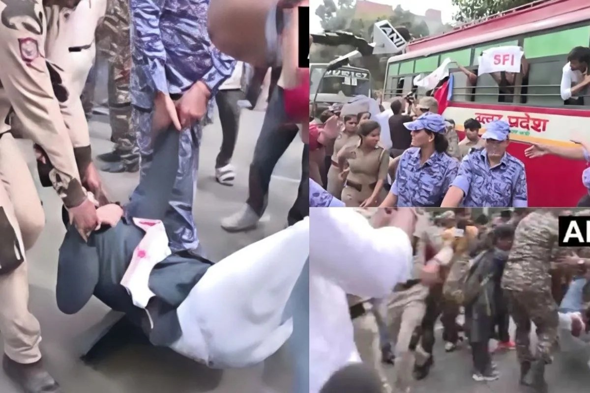 ज्ञानेश कुमार के इस्तीफे की मांग पर दिल्ली में प्रदर्शन, CPI(M) सांसद जॉन ब्रिटास समेत कई कार्यकर्ता हिरासत में