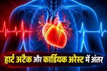 Difference between heart attack and cardiac arrest