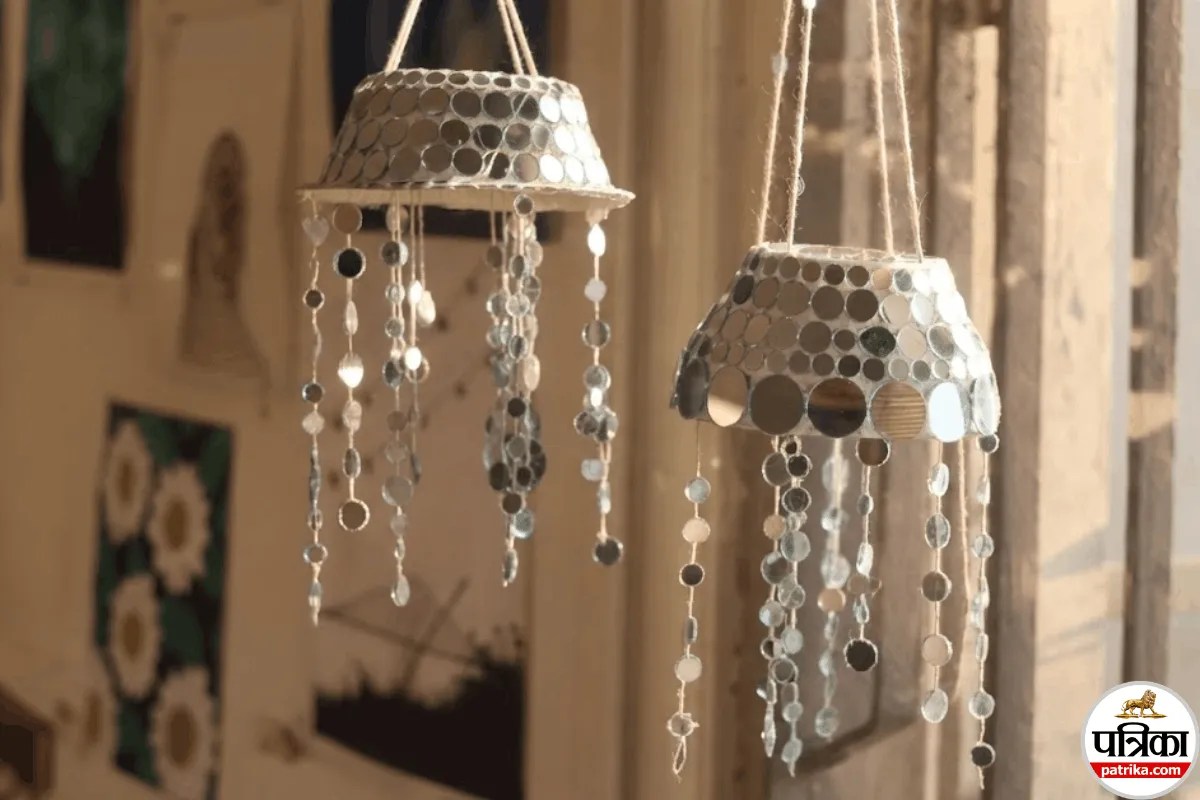 DIY Home Decor, Handmade Jellyfish, Mirror Craft