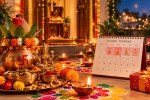 diwali 2026 calendar dhanteras lakshmi puja bhai dooj