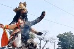 Durga Idol Accident