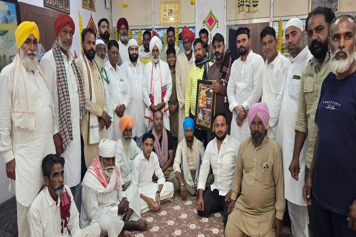 The Sikh community, which assists with the arrangements at the Urs