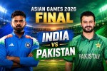 INDIA VS PAKISTAN ASIAN GAMES 2026 FINAL