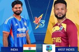 India vs West Indies in T20Is