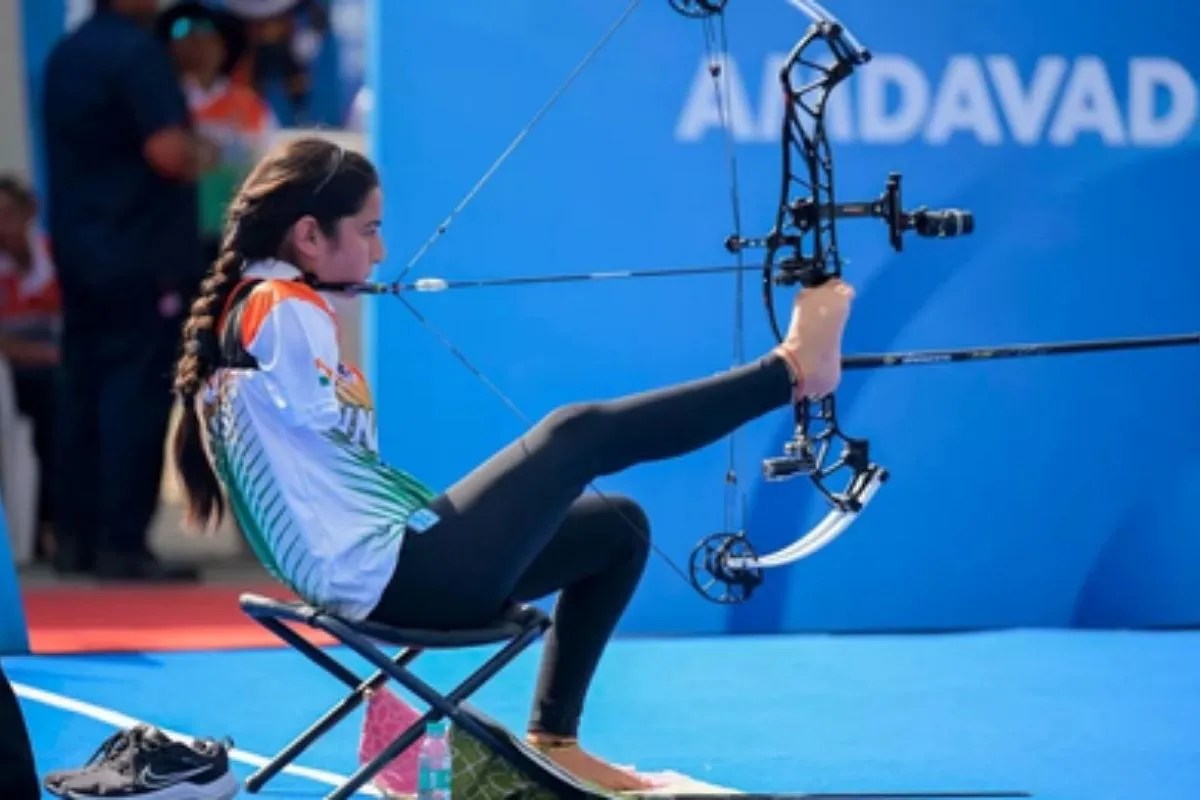 Indian athlete Sheetal Devi won gold medal