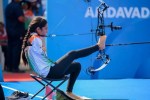 Indian athlete Sheetal Devi won gold medal