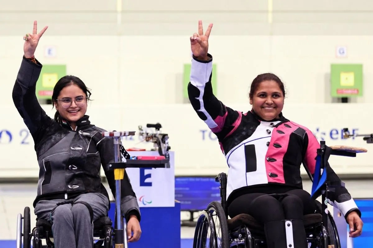 Indian shooters Mona Agarwal and Avani Lekhara