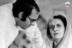 Indira Gandhi and Sanjay Gandhi,