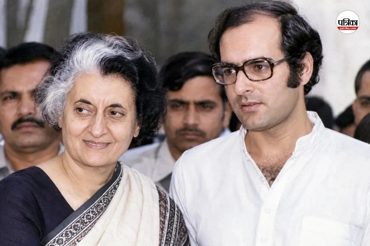 Indira Gandhi and Sanjay Gandhi
