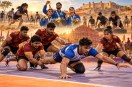 Kabaddi players in Rajasthan