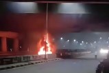 Kanpur Road Accident, Bilhaur News, UP Road Accident, Loader Fire, Conductor Burnt Alive, Kanpur Police, UP News
