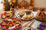 Kanya Pujan Thali Decoration, Kanjak Thali Decoration Ideas