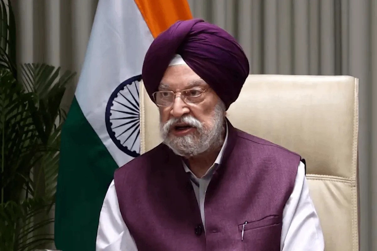 mp rajya sabha bypoll hardeep puri epstein files